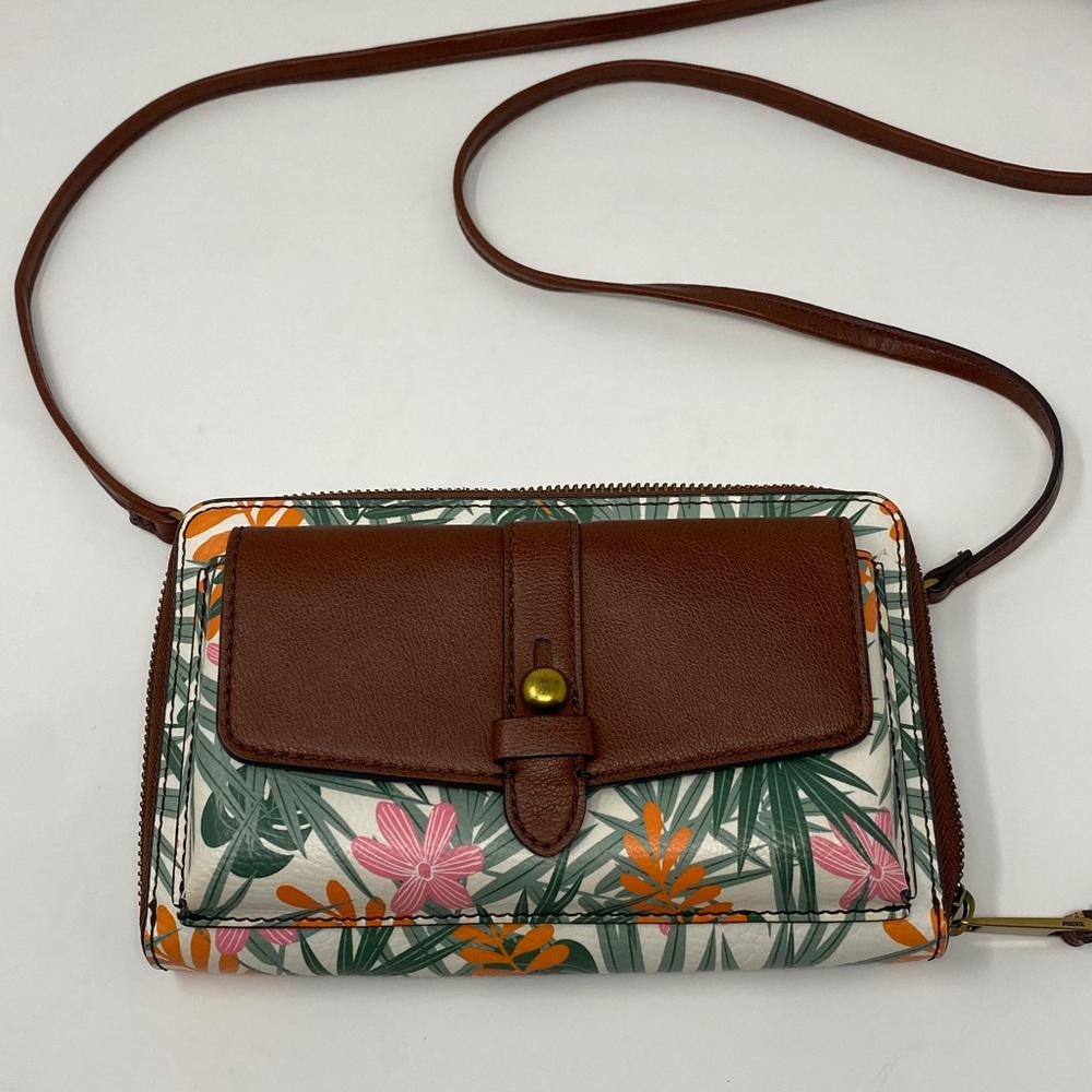 Fossil Faye String Wallet Crossbody Bag